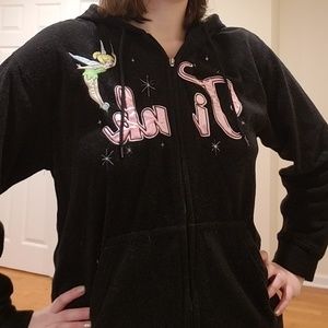 Disney tinkerbell zipper hoodie jacket